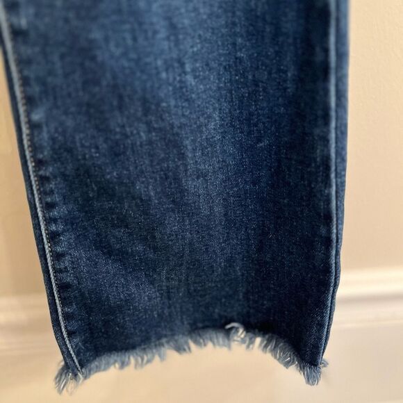 Hidden Blue Denim Jeans with Brown Patch - Picture 8 of 11